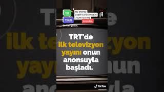 TRT ilk yayın