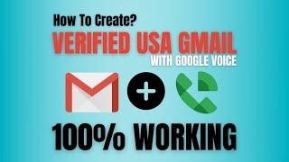 How to Create USA Gmail Account - USA Gmail With Google Voice Number - US mail