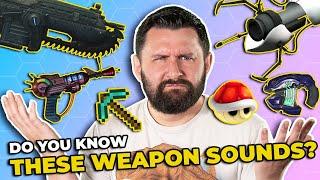 Rate Your Video Game Knowledge: How Well Do You Know Weapon Sound Effects??