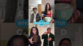 who sang it better - Sia - Snowman -  Song Cover - Singing challenge #cover #sia #siasongs #music