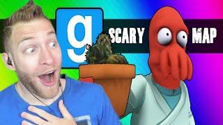 JUST FOLLOW IT!! Reacting to "Gmod Scary Map (Not Really) Moments Follow the Cocktus" by Vanoss