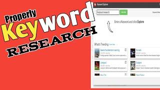 How to do keyword planner for youtube - How to do SEO By Mobile