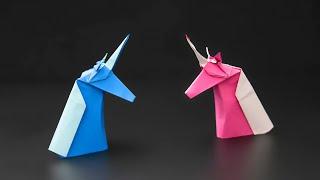 Origami Unicorn Bust - How to Fold