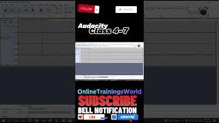 Hidden Trick to Remove Noise from Audio with Audacity surprised #OnlineTrainingsWorld #onlineediting