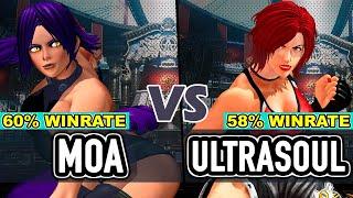 KOF XV ▰ MOA (Athena/Maxima/Mai) vs ULTRASOUL (Vanessa/Geese/Terry)