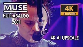 Muse - Hullabaloo 2001 | 4K AI Upscale