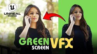 how to Green Screen Vfx Compositing in Unreal Engine 5.4 | unreal engine 5 vfx tutorial