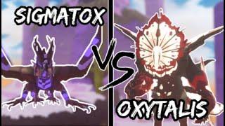 Sigmatox VS Oxytalis | Creatures of Sonaria | Roblox