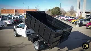 The Burly and Capable Ford F-550 Dump Body