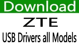 How To Free Download ZTE USB Drivers all models