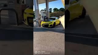 Yellow Camaro