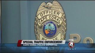 Cape Coral Police Department Increases Traffic Enforcement