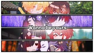 [️‍🩹] “Wanna be yours” » demon slayer ships » demon slayer gacha meme / trend