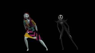 Jack Skellington and Sally Dancing to Thriller.