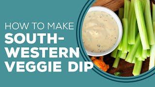 Southwestern Veggie Dip - Paula's Home Cooking