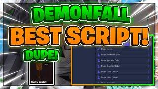 [DUPE] Demonfall Script GUI / Hack (DUPE, INFINITE COINS, AUTOFARM, AND MORE) *PASTEBIN*