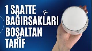 1 SAATTE BAĞIRSAKLARI BOŞALTAN TARİF // Yok Böyle Tarif Metabolizmayı Hızlandıracak