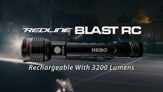 Redline BLAST RC - 3200 Lumen Rechargeable Waterproof LED Flashlight