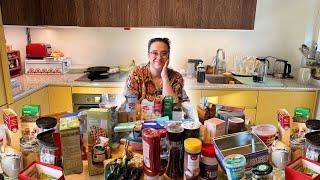 confronting her “JUST THROW IT IN” cabinets SMALL KITCHEN DECLUTTER & ORGANIZE