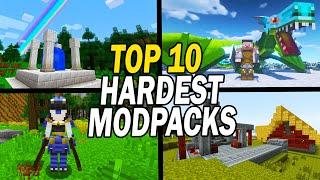 Top 10 Hardest Minecraft Modpacks