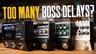 Why Does Boss Make All These Big-Box Delay Pedals? [DD-500, DM-101, RE-202 & SDE-3000D]