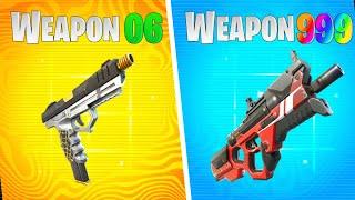 FORTNITE OG WINTER️ GUN GAME ONE SHOT PRESTIGE 1 WEAPONS SHOWCASE  MAP CODE: 9259-4532-4577