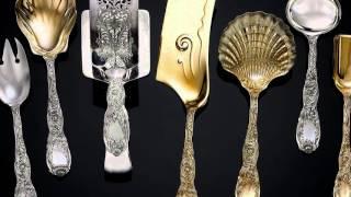 Tiffany & Co. Silver Flatware Chrysanthemum Pattern from M.S. Rau Antiques