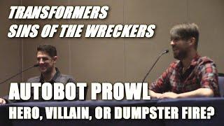 Is Transformers Prowl a Hero, Villain, or Dumpster Fire? Wreckers Writer Nick Roche Discusses.