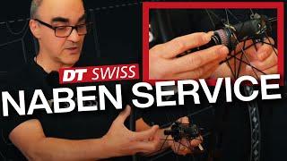 DT SWISS Naben Service Ratchet System 18, EXP Freilauf Wartung, Reinigung, Fetten /Anleitung & Infos