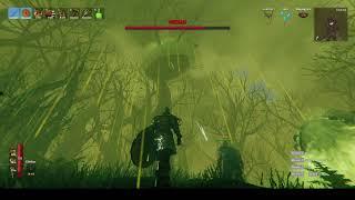 Valheim - Bonemass stuck on the tree
