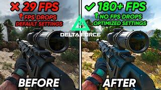 Delta Force - Best Settings To BOOST FPS, Fix Lag And FPS Drops on ANY PC  *Season 2*