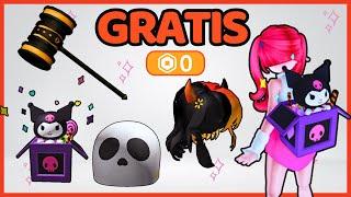 NUEVOS FREE ITEMS EN ROBLOX #roblox #free #gratis #event #ugc #limited  #hair #sanrio #halloween