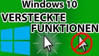 Windows 10 vier VERSTECKTE FUNKTIONEN / Windows 10 Tipps und Tricks Deutsch