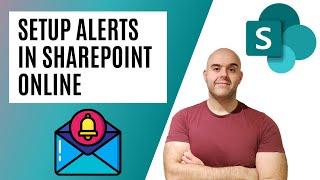 How To Setup Alerts In SharePoint Online