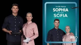 Cristiano Ronaldo Meets Sophia the Human Like Robot