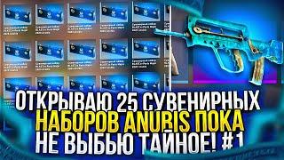 ОТКРЫВАЮ 25 СУВЕНИРНЫХ НАБОРОВ ANUBIS В CS:GO, ПОКА НЕ ВЫБЬЮ ТАЙНОЕ! #1