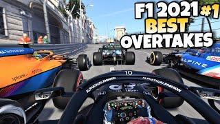 F1 2021 BEST OVERTAKES #1