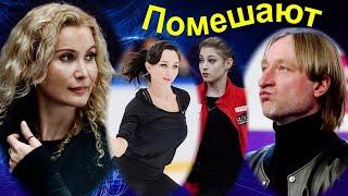 Why will Plushenko's harsh statements interfere with Kostornaya? Davydov about Tutberidze.