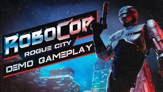 ROBOCOP ROGUE CITY │ Демо на русском без комментариев │ Demo  No Commentary