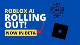 Roblox AI is NOW rolling out!