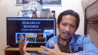 Philippine Agrarian Reform Analysis: Readings in Philippine History discussion