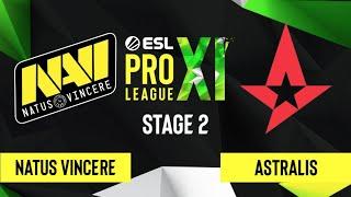 HIGHLIGHTS | NATUS VINCERE 2-1 ASTRALIS, TRAIN MAP 3 | ESL PRO LEAGUE SS11 STAGE 2