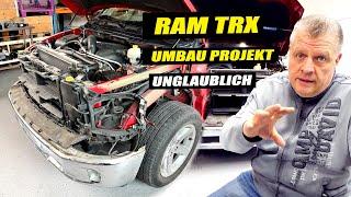 Fatal discovery during the conversion project of old RAM 1500 to new TRX 2022 look