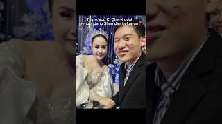 DIUNDANG KE WEDDING YOUTUBER CHERYL ANTOINETTE ️ #youtubeshorts #cherylantoinette