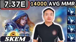 7.37e - RANK 4 Skem CRYSTAL MAIDEN Hard Support Gameplay - Dota 2 Full Match Gameplay