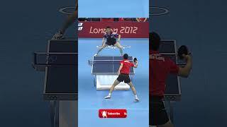 Ryu Seung Min's Lightning Reflexes vs. Ma Long!  #shorts  #pingpong