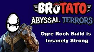 Ogre Is The Strongest DLC Character In The Game (Brotato Abyssal Terrors D5 Gameplay)