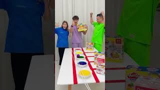 Pitching Challenge is too exciting  #shorts Vania Mania Kids Family