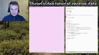 libcurl video tutorial: receive data