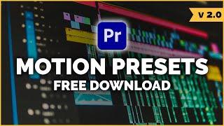 Premiere Pro Presets That Will TRANSFORM Your EDITS